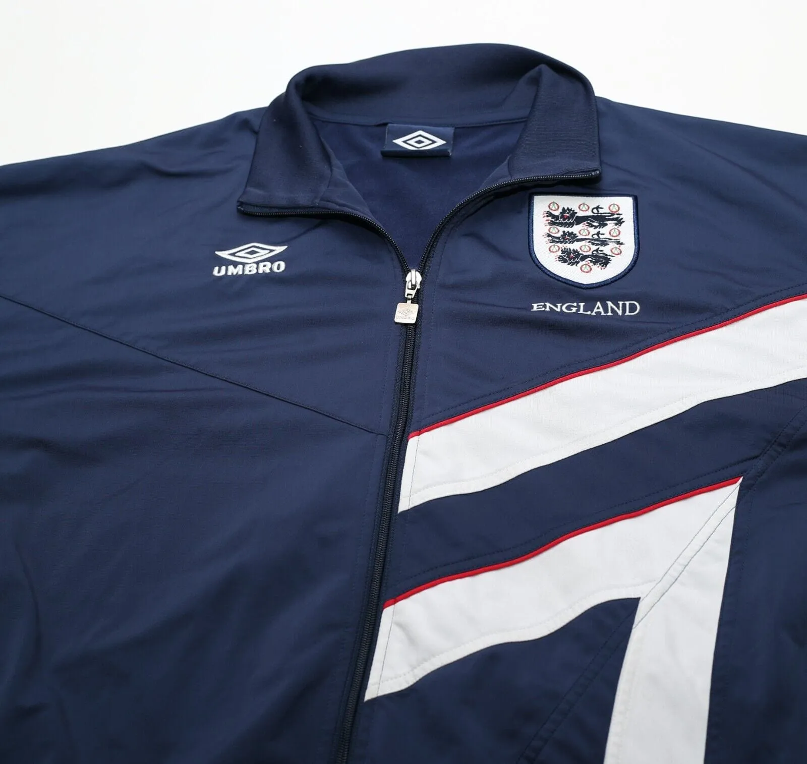 1995/96 ENGLAND Retro Umbro Football Track Top Jacket (L/XL) Euro 96