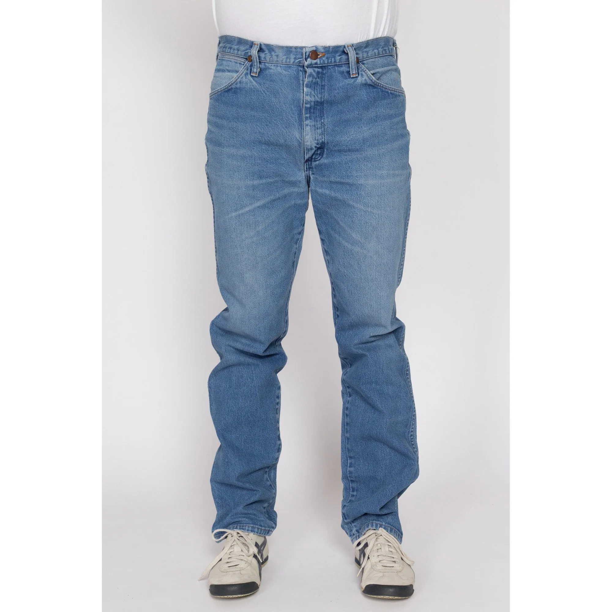 33x34 90s Wrangler Faded Jeans