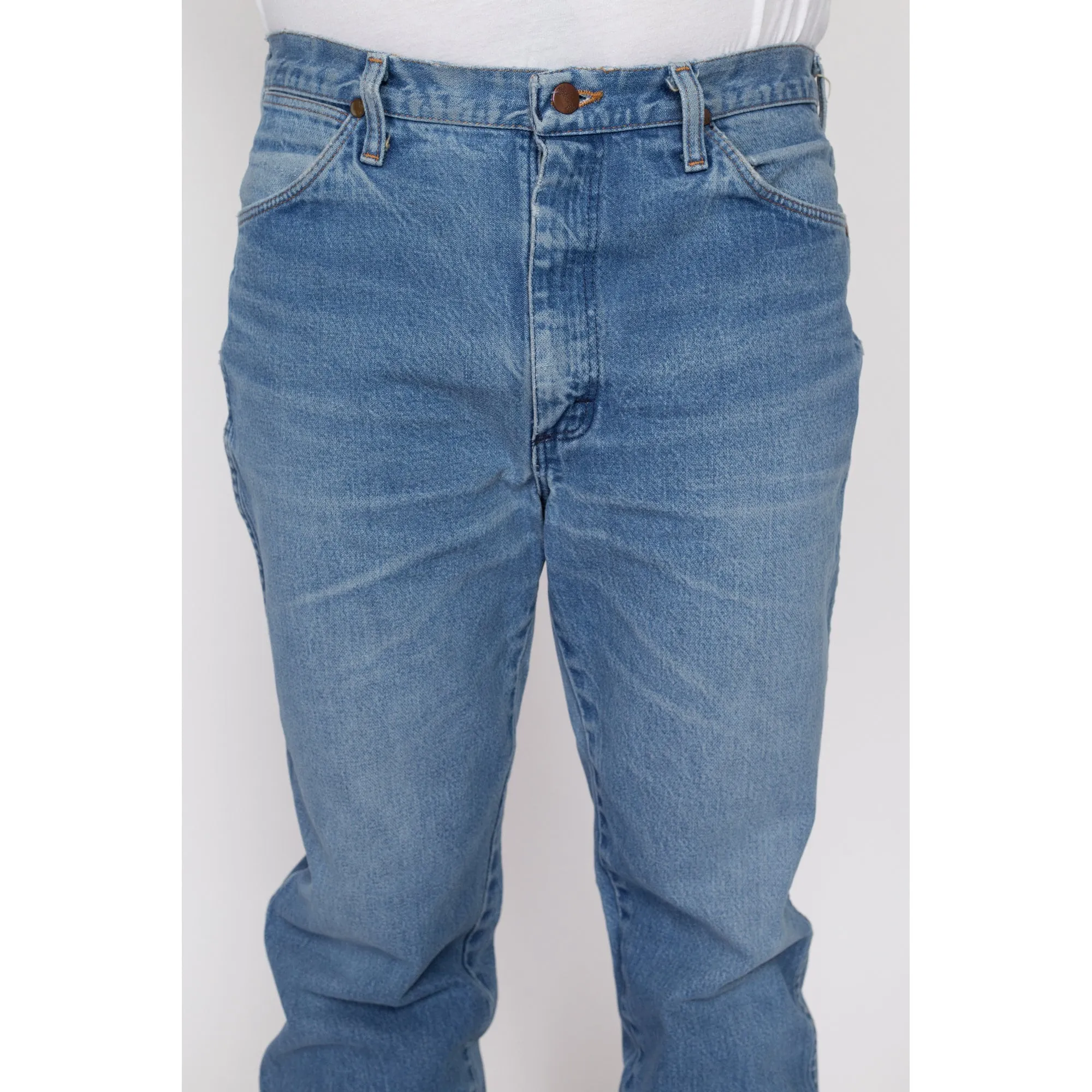 33x34 90s Wrangler Faded Jeans