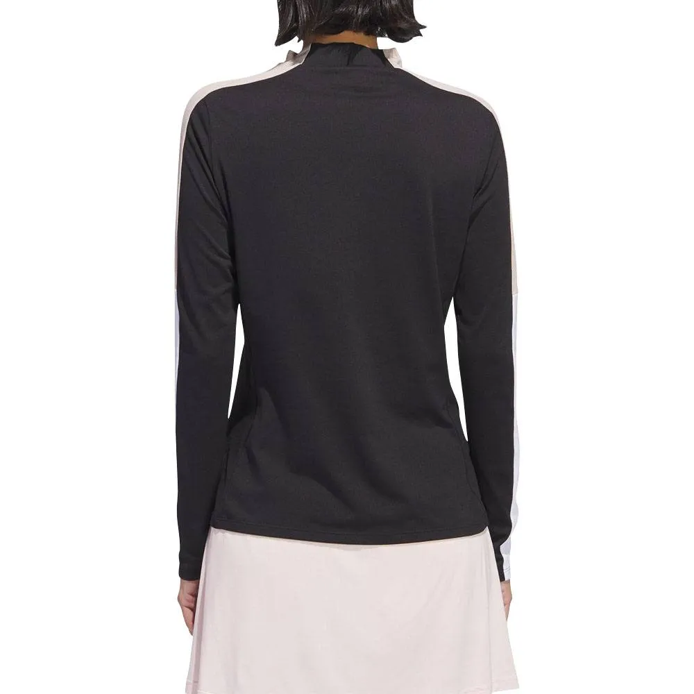 Adidas Longsleeve Golf Mock Black - 23 Women