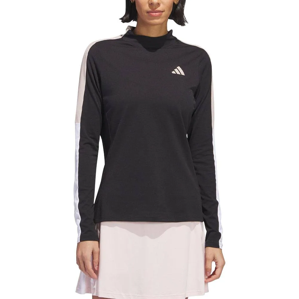 Adidas Longsleeve Golf Mock Black - 23 Women