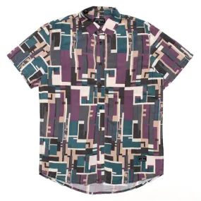 Afends Mens Blox - Short Sleeve Shirt