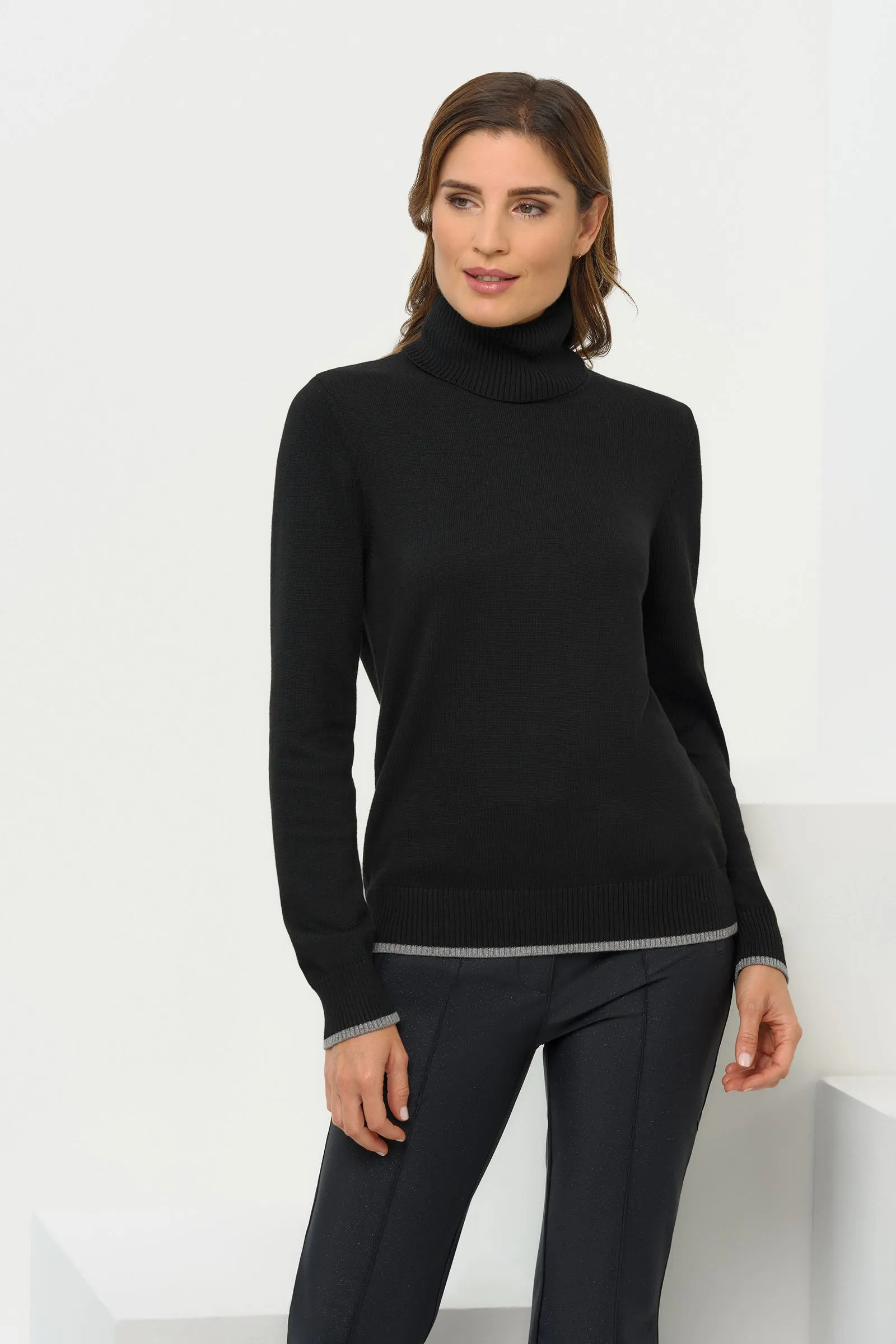 Archer Sparkle Turtleneck Sweater