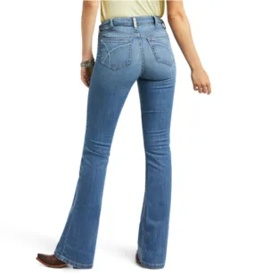 Ariat Women's REAL High Rise Daniela Boot Cut Jeans 10039602