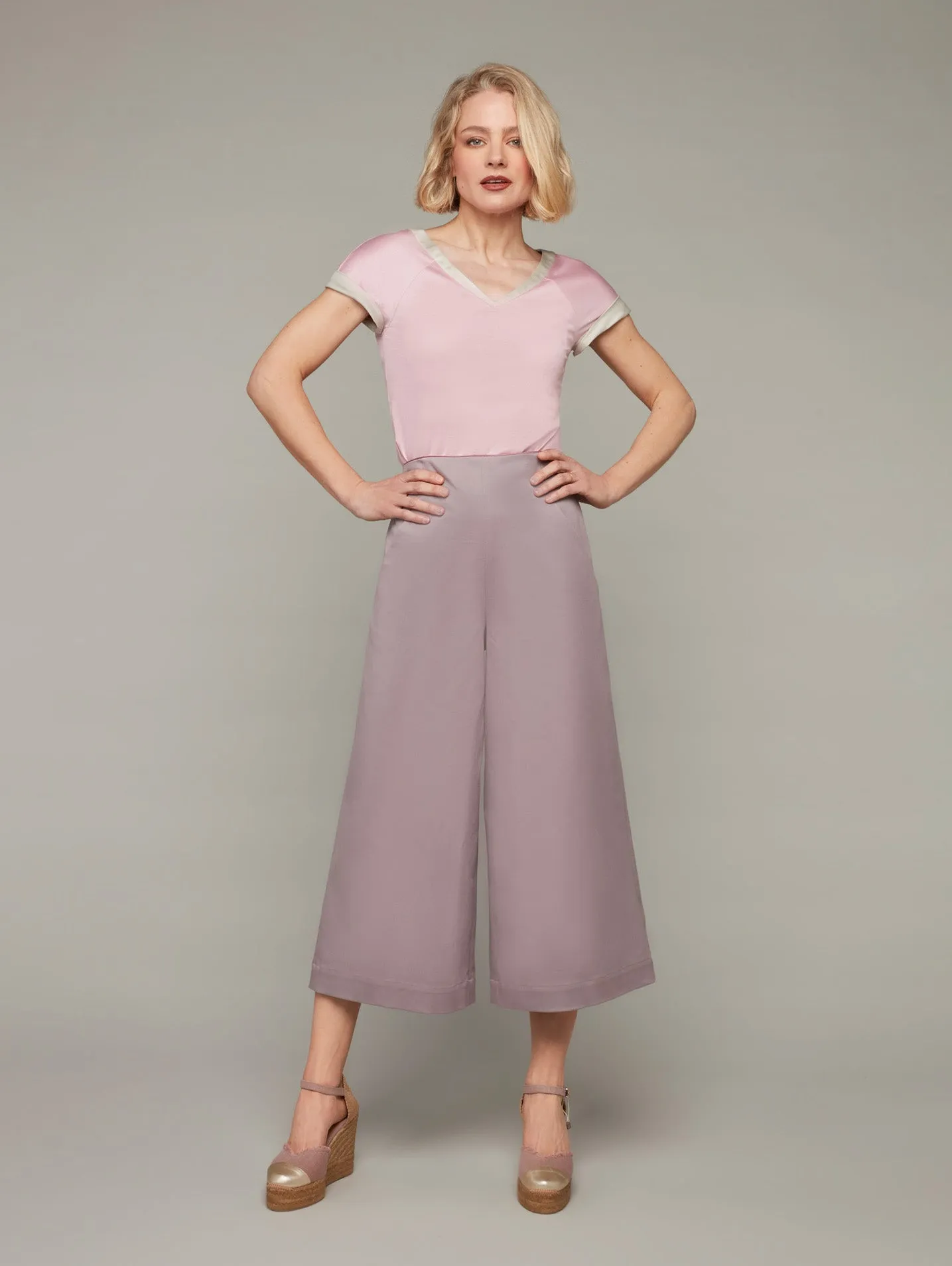 Bateau | A-Line Midi Culottes