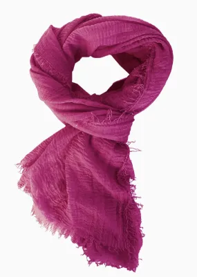 Berry Boho Scarf