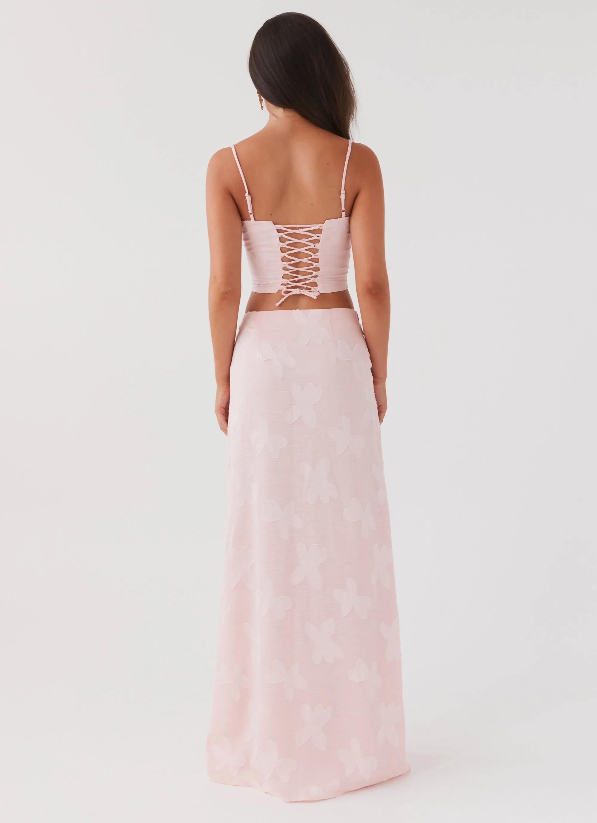 Best Love Maxi Skirt - Pink Petal