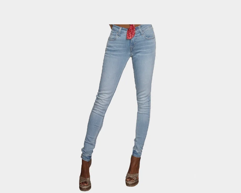 Blue stretch skinny jeans - The East Hampton