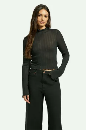 Brixton Novelty Ribbed Turtleneck Long Sleeve