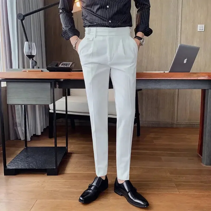 Business Casual Suit Pants - Slim Fit Dress Pants