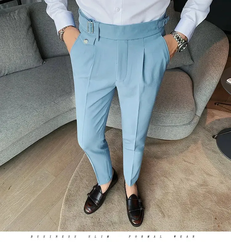 Business Casual Suit Pants - Slim Fit Dress Pants