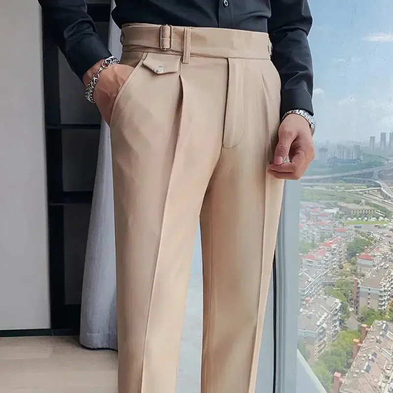 Business Casual Suit Pants - Slim Fit Dress Pants