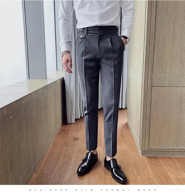 Business Casual Suit Pants - Slim Fit Dress Pants