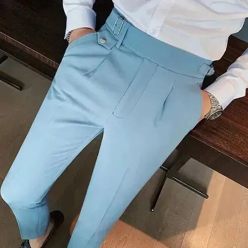 Business Casual Suit Pants - Slim Fit Dress Pants