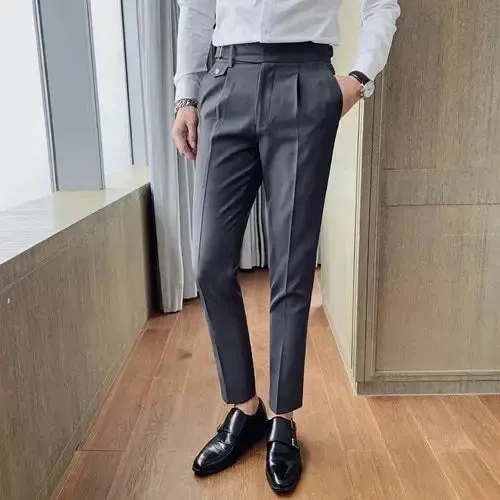 Business Casual Suit Pants - Slim Fit Dress Pants