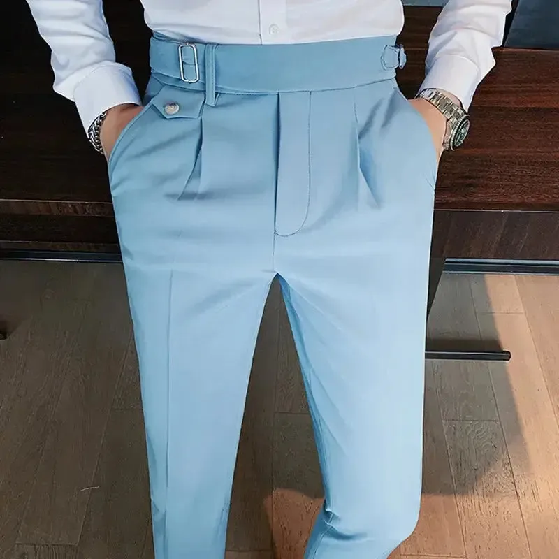 Business Casual Suit Pants - Slim Fit Dress Pants