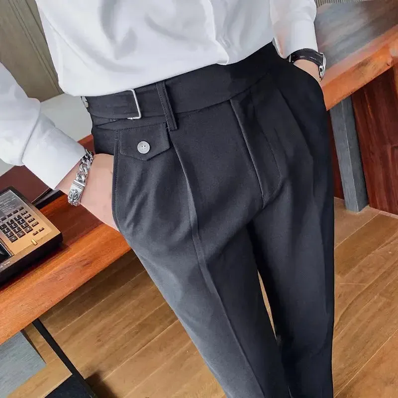 Business Casual Suit Pants - Slim Fit Dress Pants