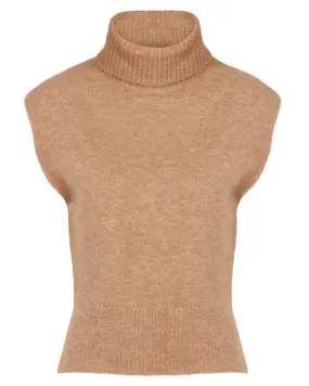 Camel Aaron Knit Top