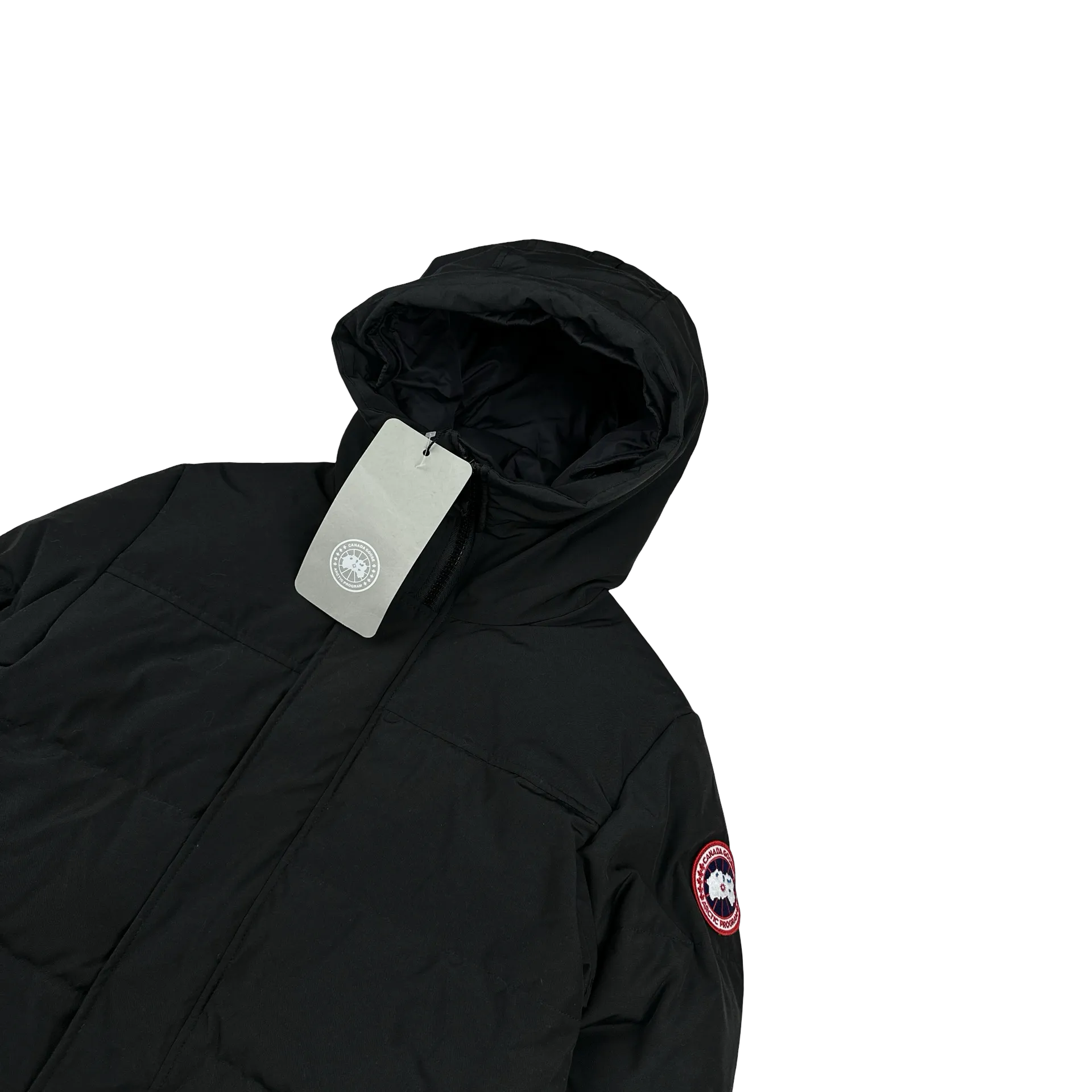 Canada Goose Black Macmilan Parka Jacket - Small