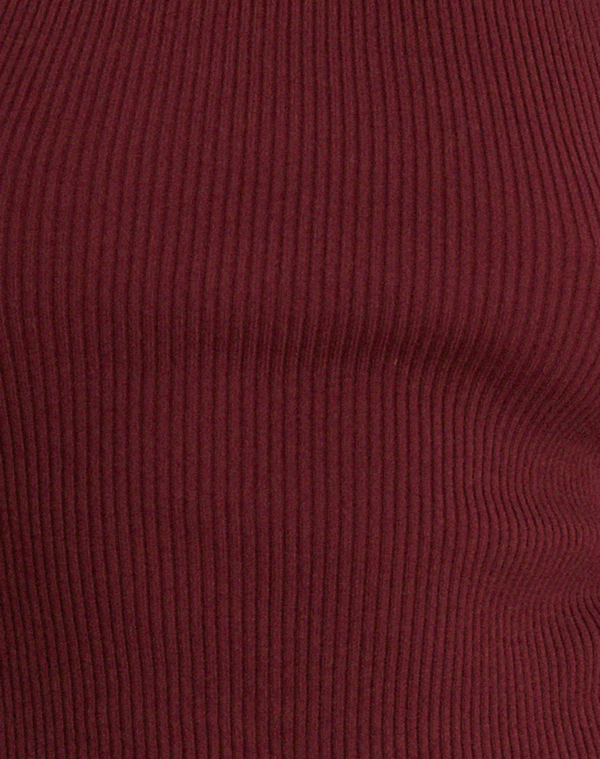 Capricia Crop Top in Marron