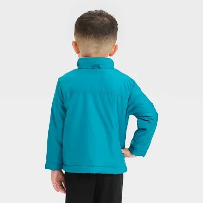 Cat & Jack Toddler Kids Zip-Up Winter Puffer Windbreaker 3-In-1 Jacket