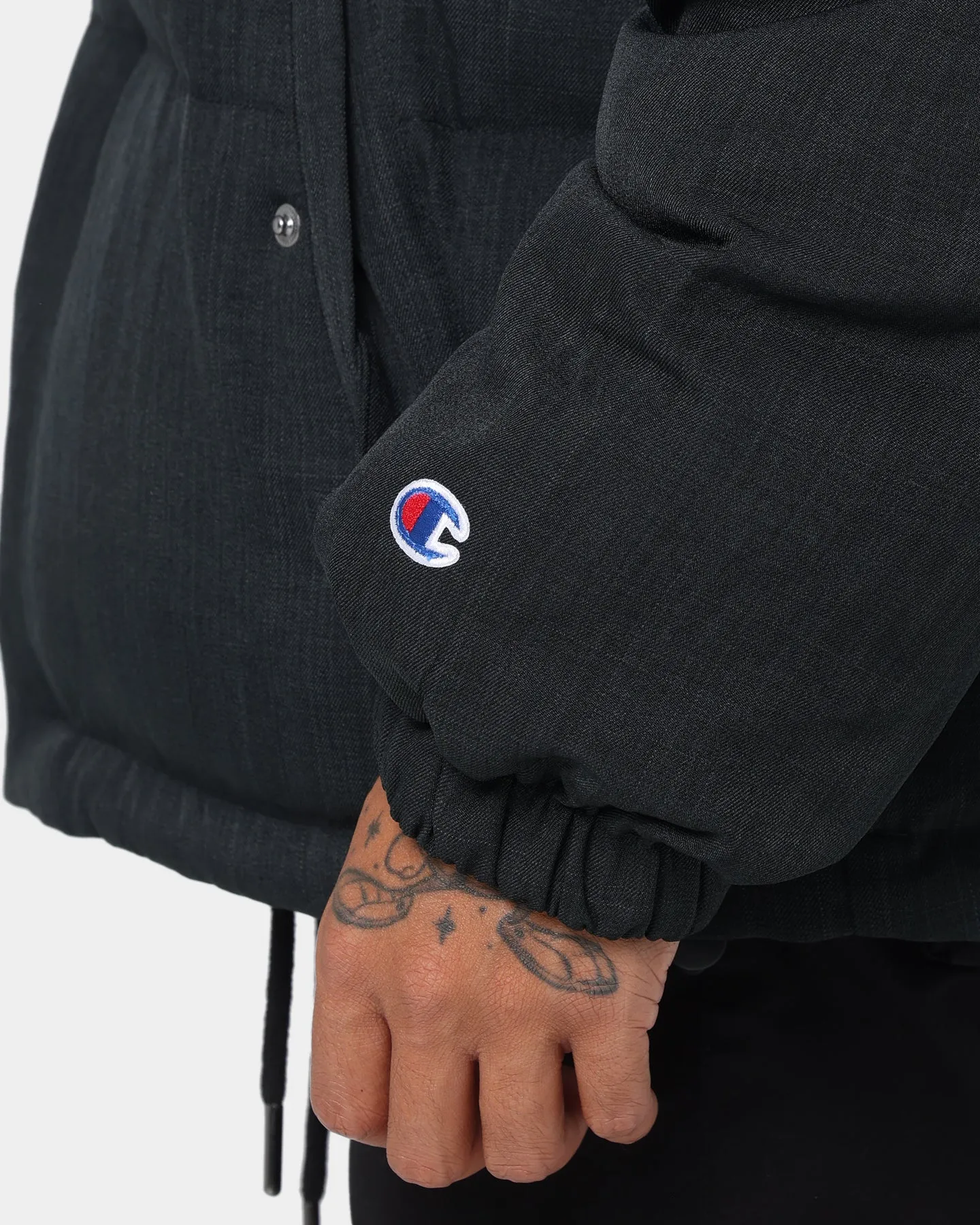 Champion Reversible Puffer Jacket Black