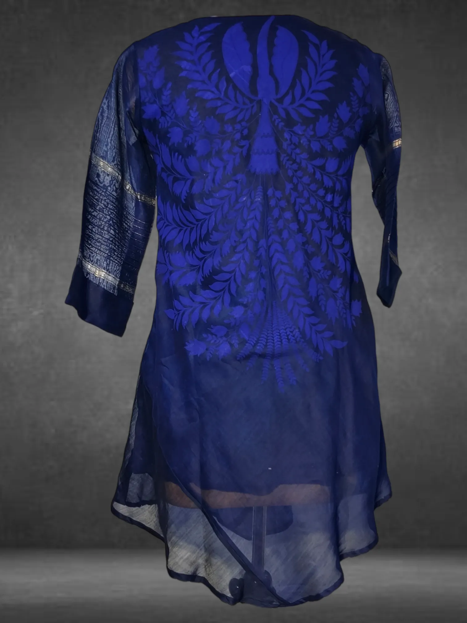 Chanderi Printed Dress