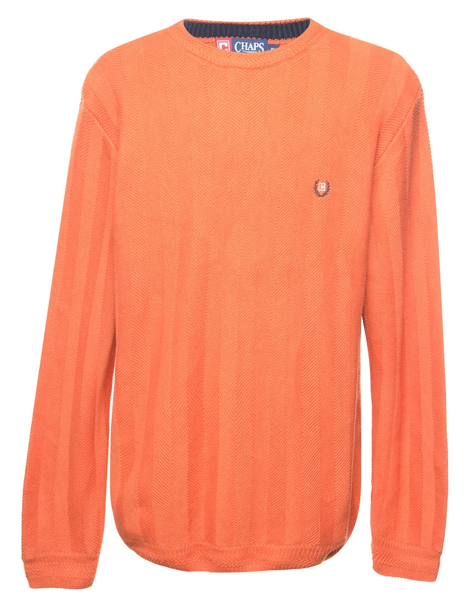 Chaps Orange Jumper - M