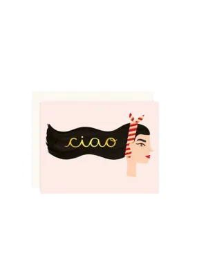 Ciao Gold Foil Card