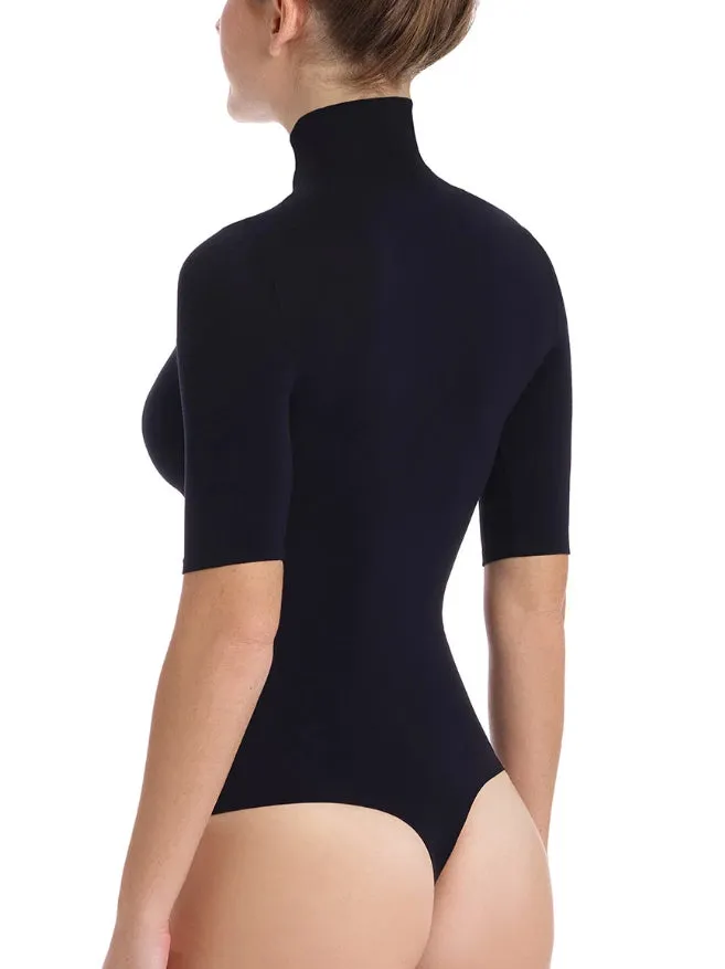 Commando Ballet Short sleeve Turtleneck Bodysuit