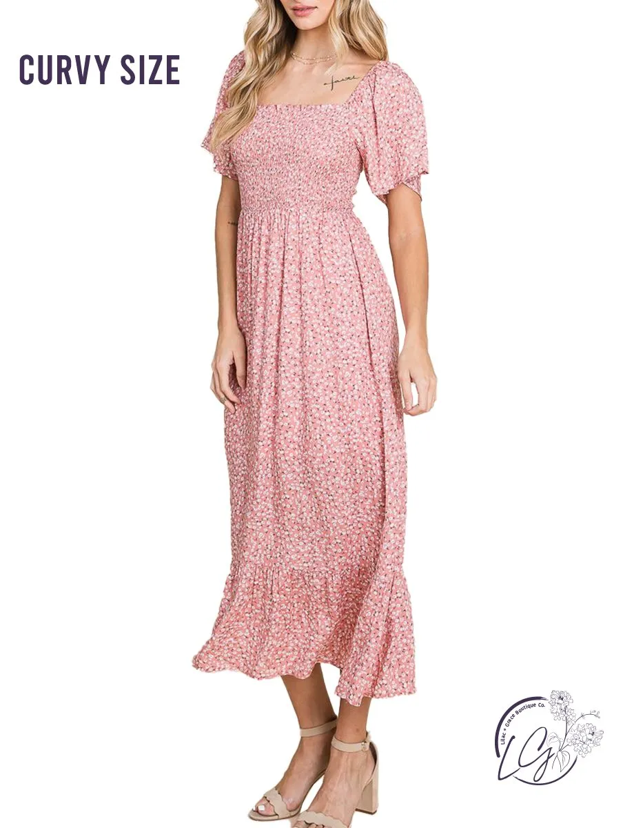 Curvy Blossom Breeze Convertible Dress