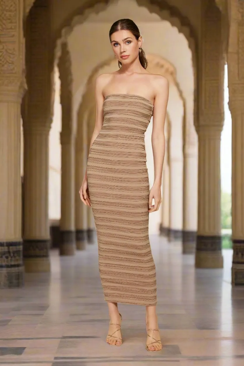 Cypress Maxi Dress Mocha