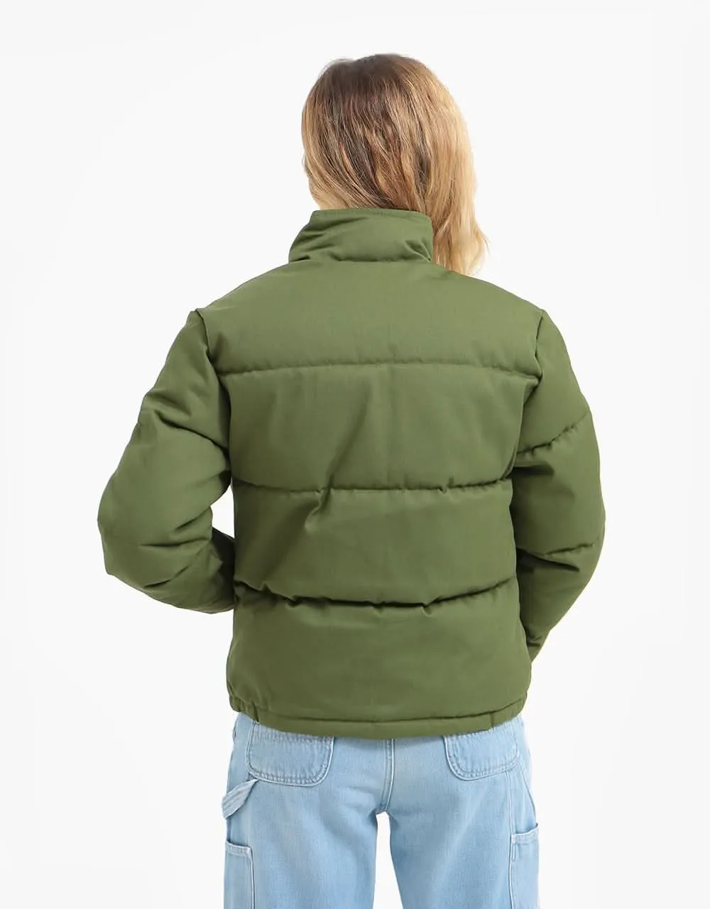 Dickies Womens Rodessa Puffer Jacket - Army Green