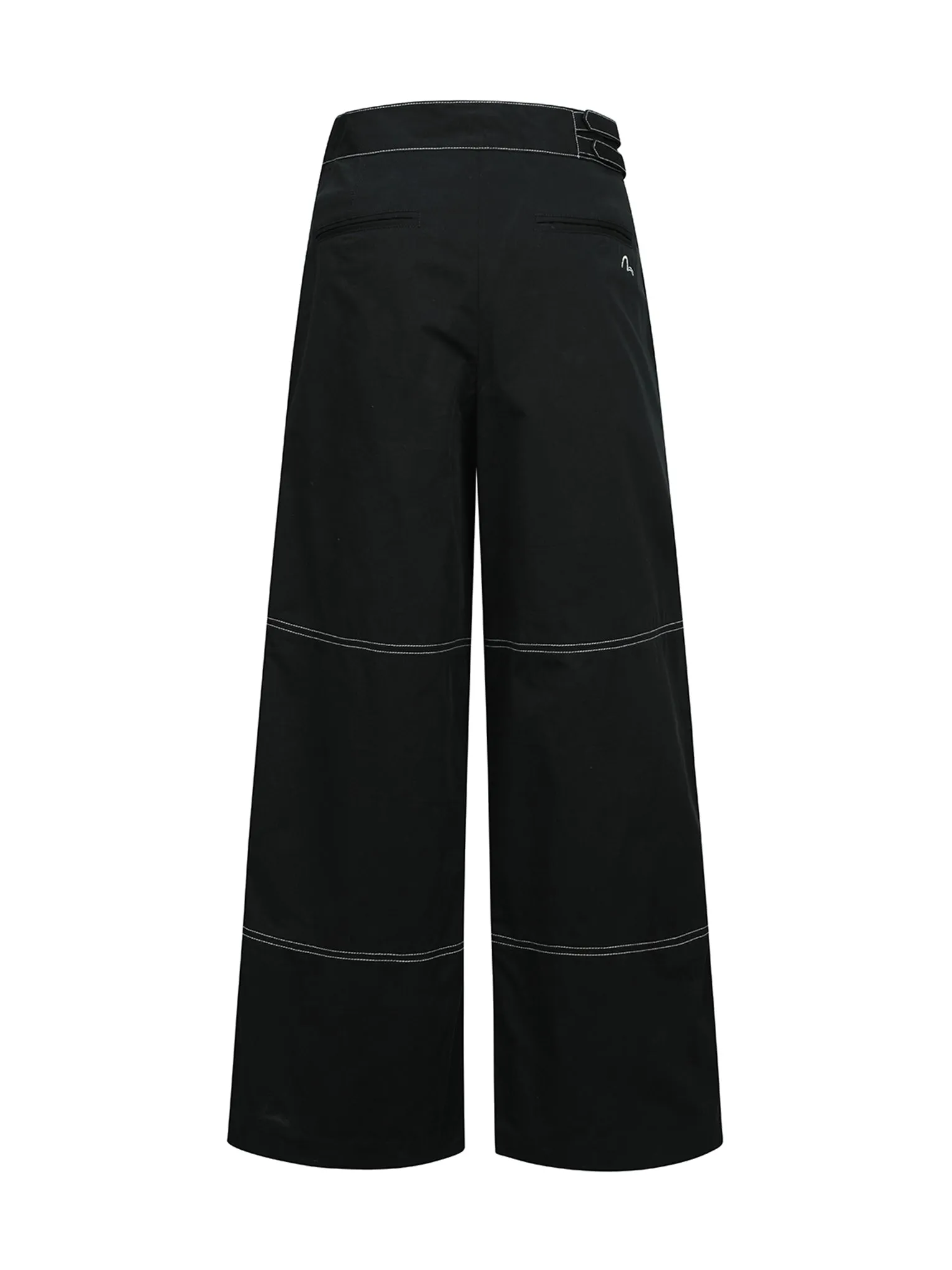 Double Belt High-Waist Culottes