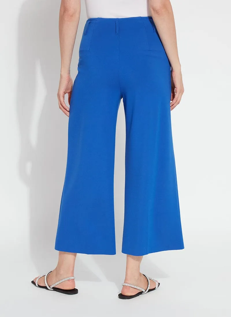 Ellis Culottes Ponte Crop (25" Inseam)