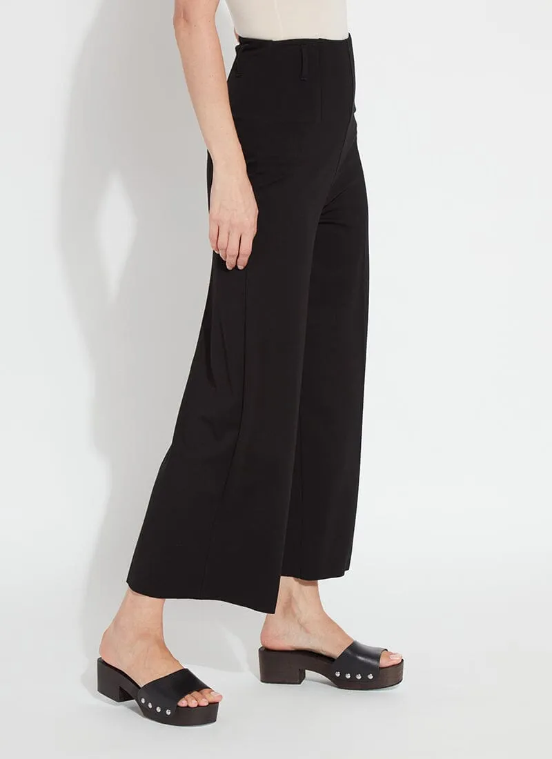 Ellis Culottes Ponte Crop (25" Inseam)