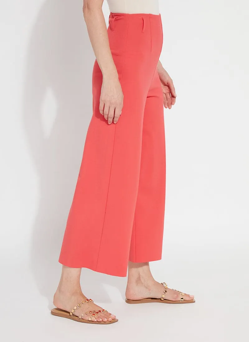 Ellis Culottes Ponte Crop (25" Inseam)