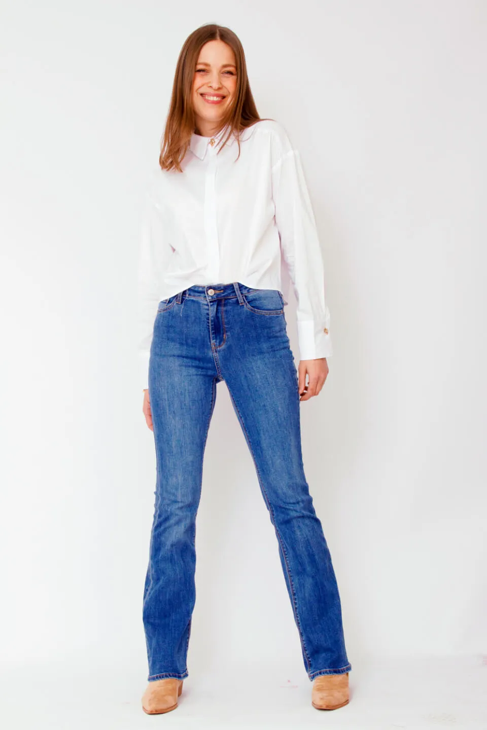 Emma Denim Jeans Broek