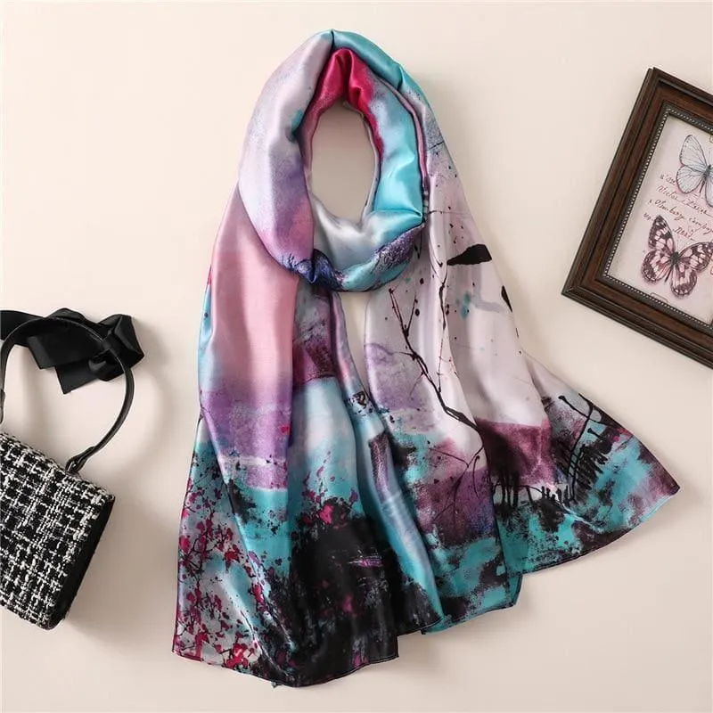 Foulard Scarf Silk