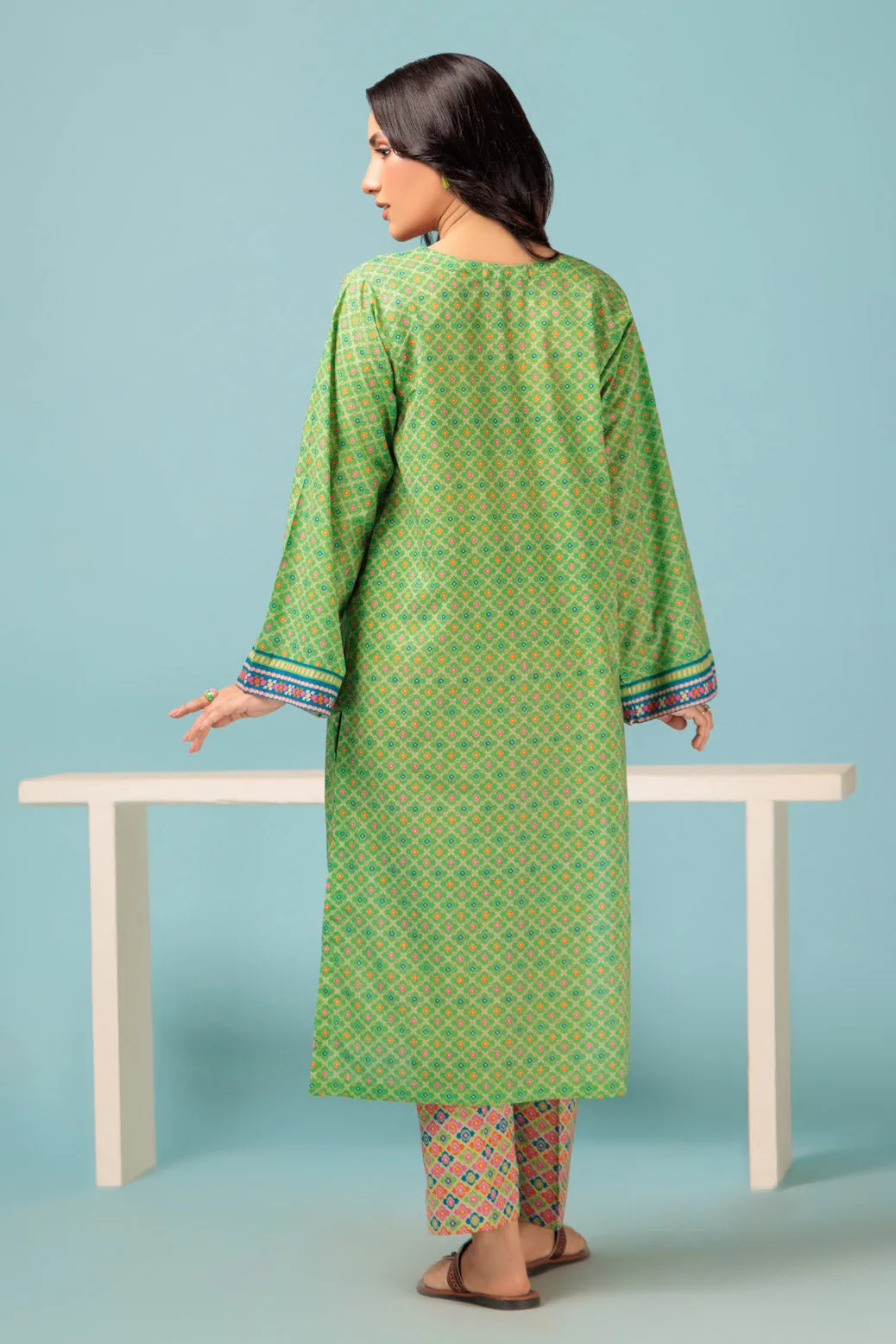 GREEN-CAMBRIC-2 PIECE (BSAS232P33)