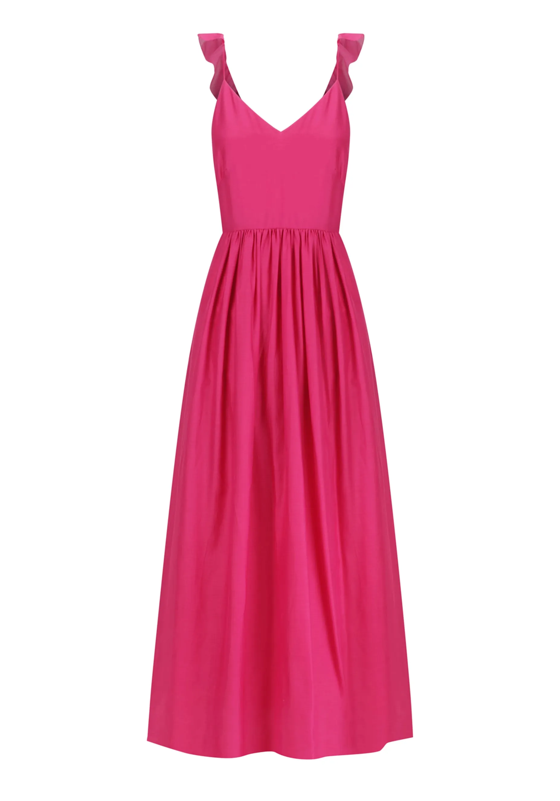 Harper Maxi Dress_Magenta