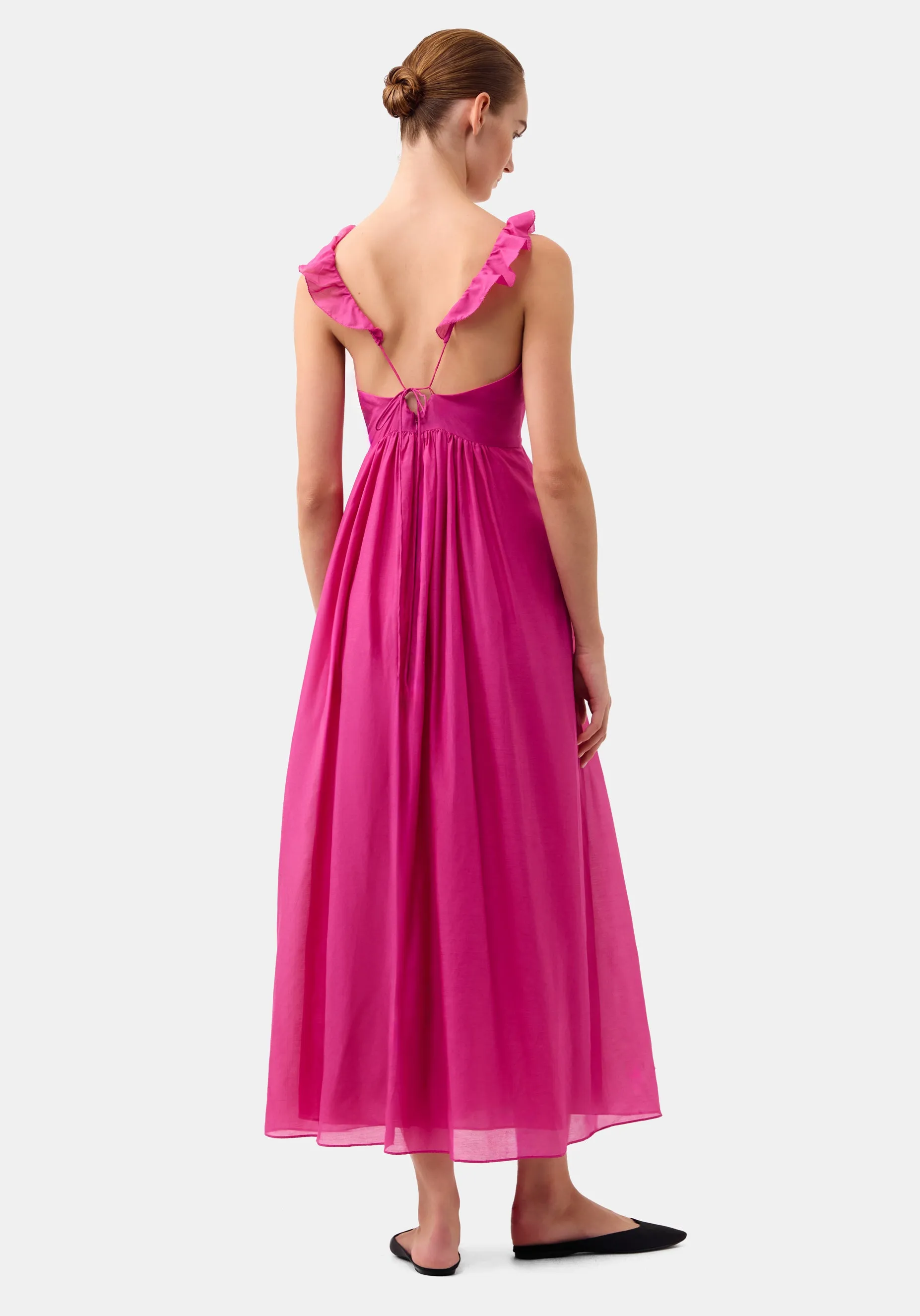 Harper Maxi Dress_Magenta