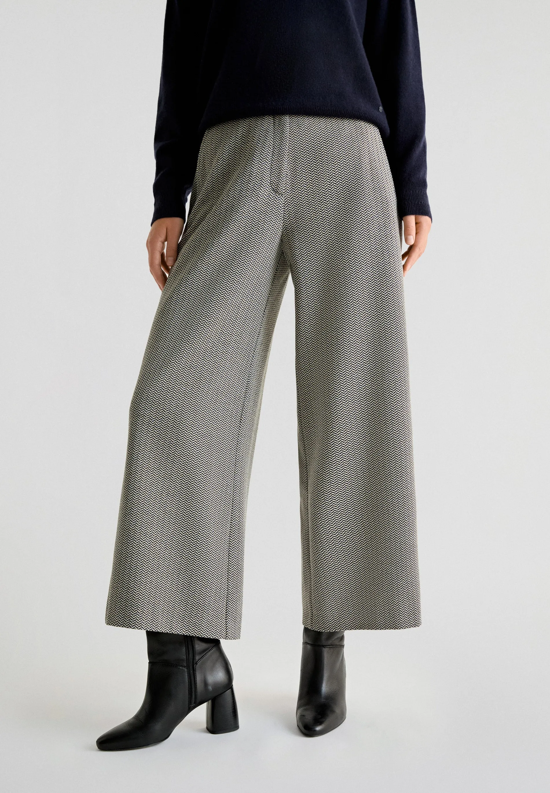 HERRINGBONE CULOTTES