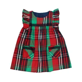 Kennedy Plaid Jumper Dress