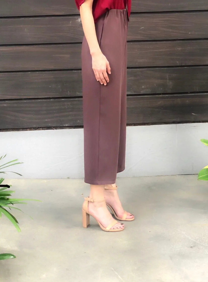 Lacey Culottes in Chocolate