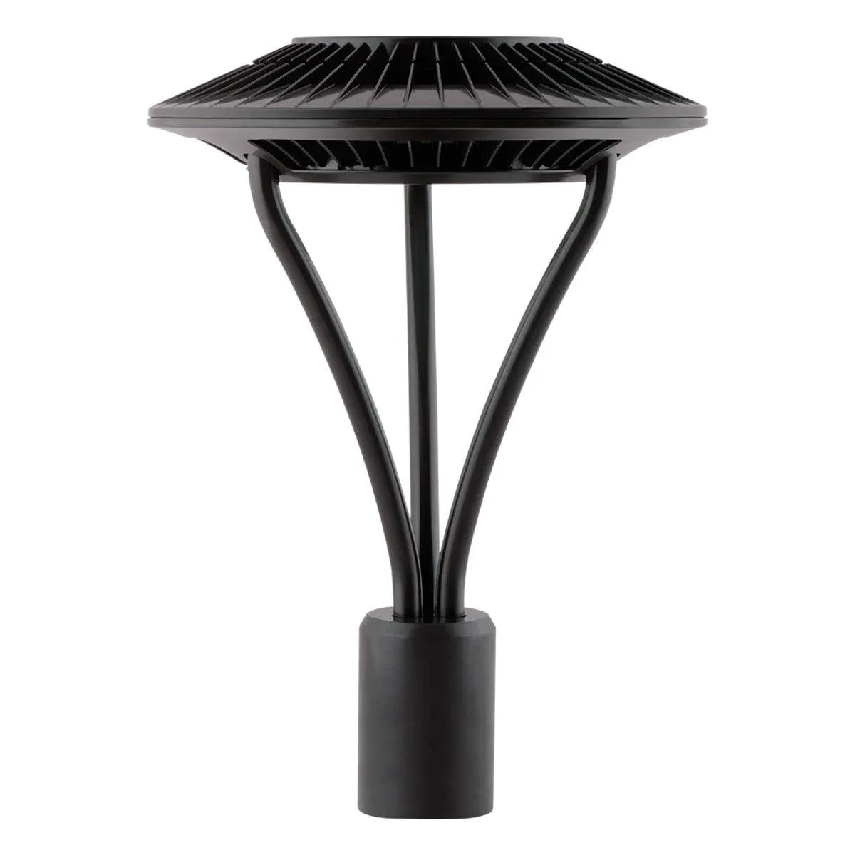 LED Post Top Light, 78 Watts, 9500 Lumens, 5000K, 120-277V