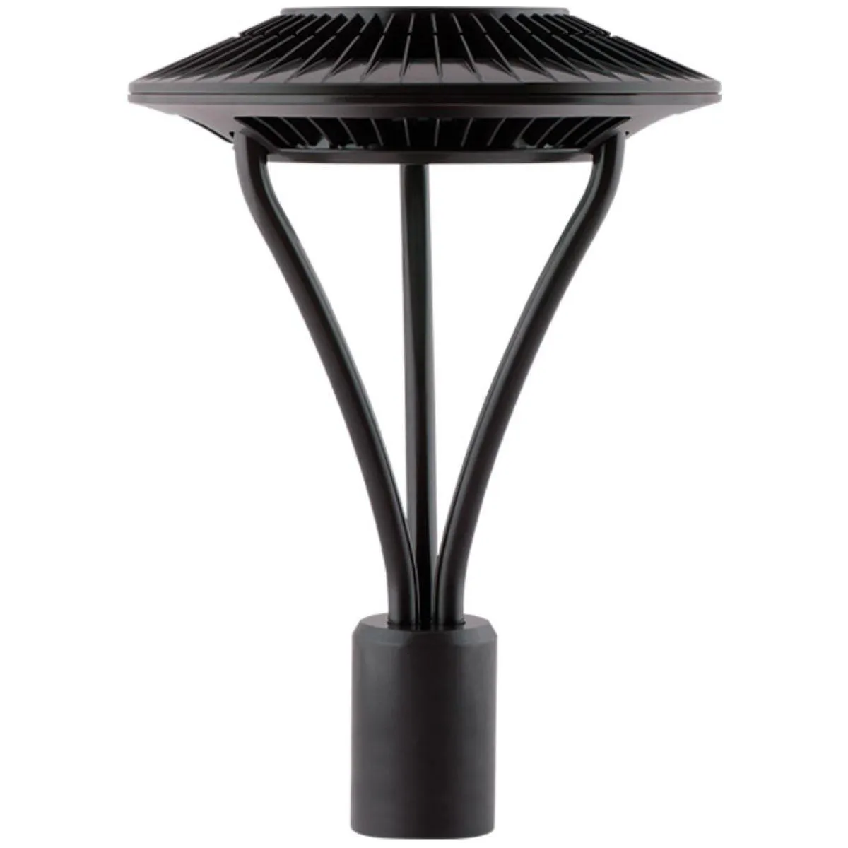 LED Post Top Light, 78 Watts, 9500 Lumens, 5000K, 120-277V