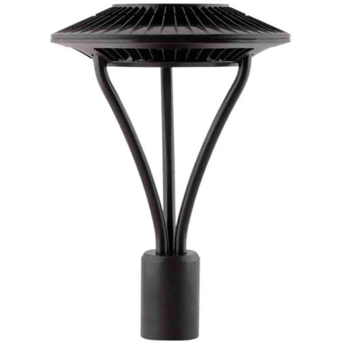 LED Post Top Light, 78 Watts, 9500 Lumens, 5000K, 120-277V