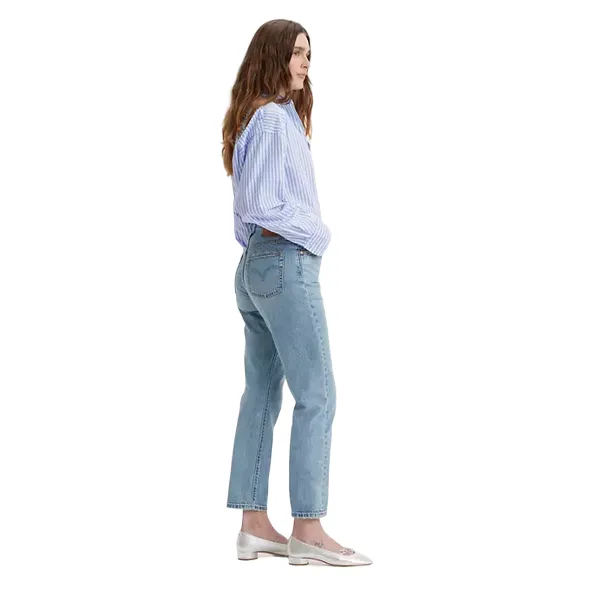 Levi's pantalone jeans da donna Crop 501 A87460002 blu chiaro