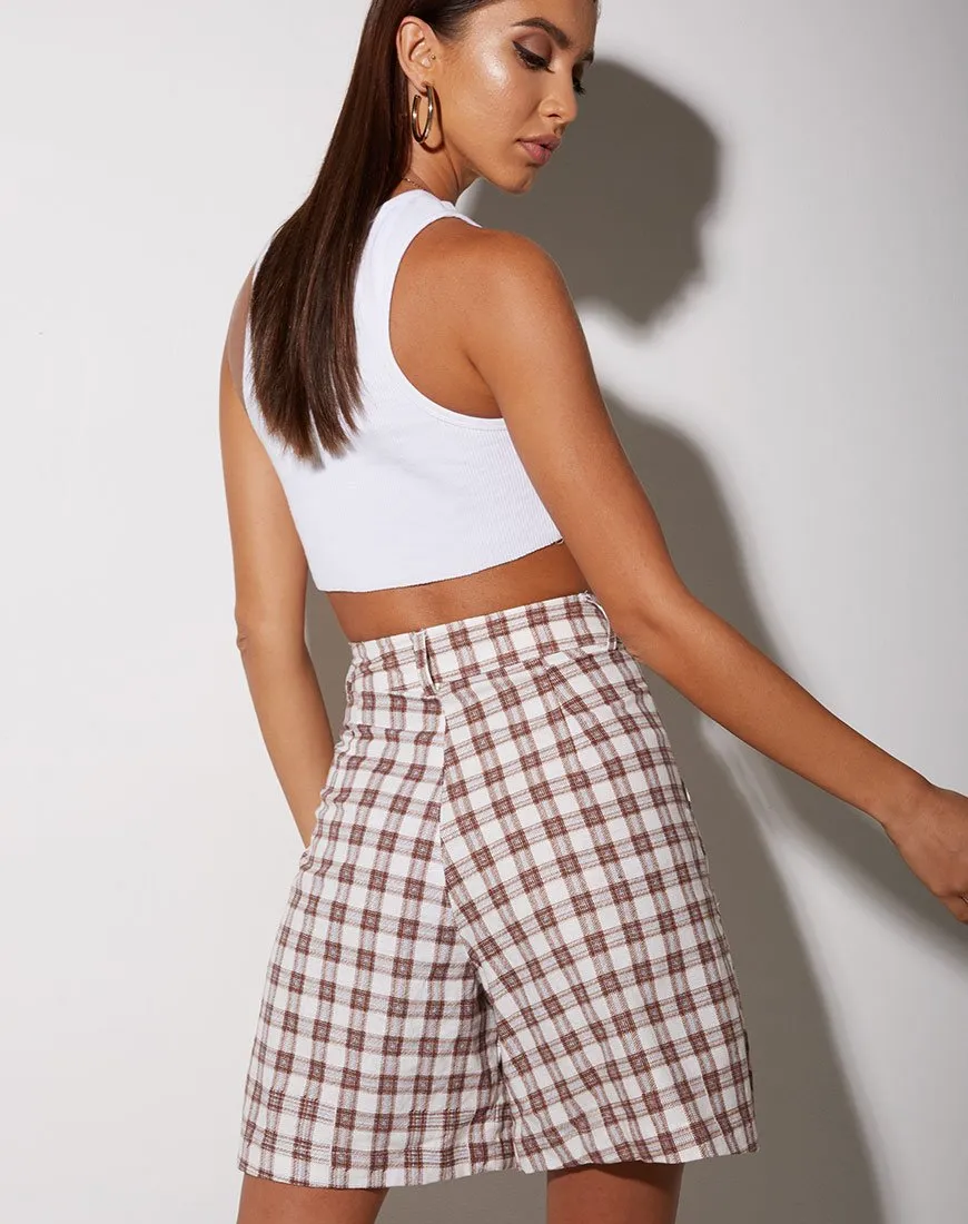 Lexta Short in Checkmate Brown